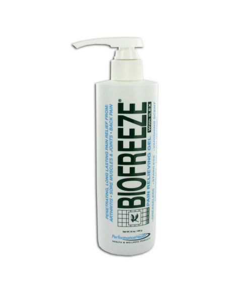 Biofreeze Gel frío 480 gr.ayuda a relajar los músculos proporcionando así mayor movilidad