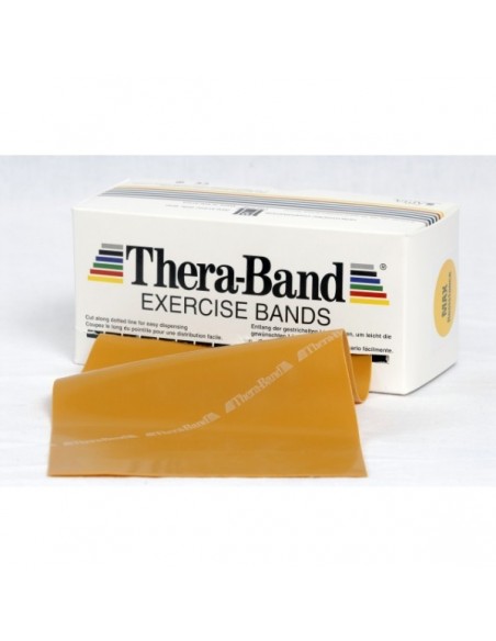 Cintas elásticas Thera-Band oro
