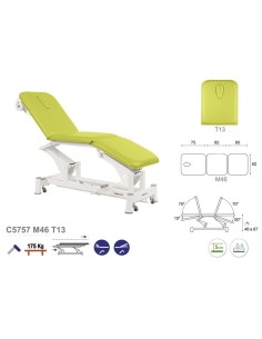 Camilla Ecopostural Hidráulica 3 Cuerpos C5757 2