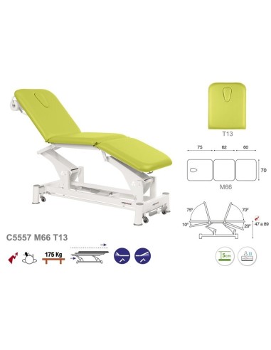 Camilla Ecopostural Eléctrica 3 Cuerpos C5557M66T13
