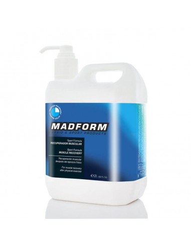 Crema recuperadora MadForm Sport Formula 2 L. Para deportistas profesionales y amateur, o para el uso terapéutico.